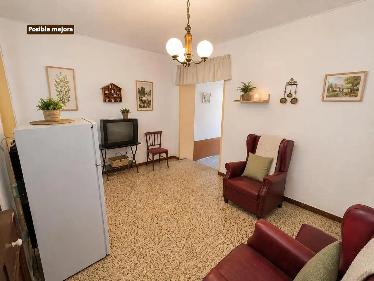 Sala de estar de Casa o chalet en venta en Guareña con Terraza