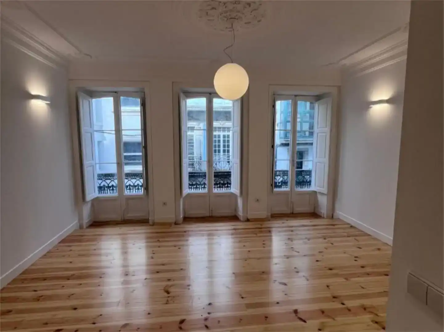 Sala de estar de Piso en venta en Ferrol con Balcón