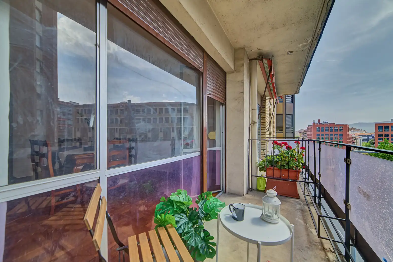 Terraza de Piso en venta en  Pamplona / Iruña con Calefacción, Parquet y Balcón