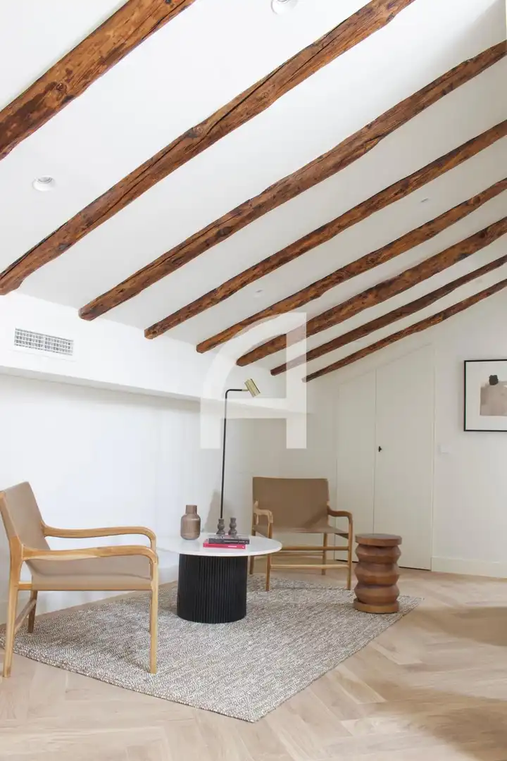 Living room of Duplexes for sale in Madrid  with Air Conditioner, Heating and Terrace