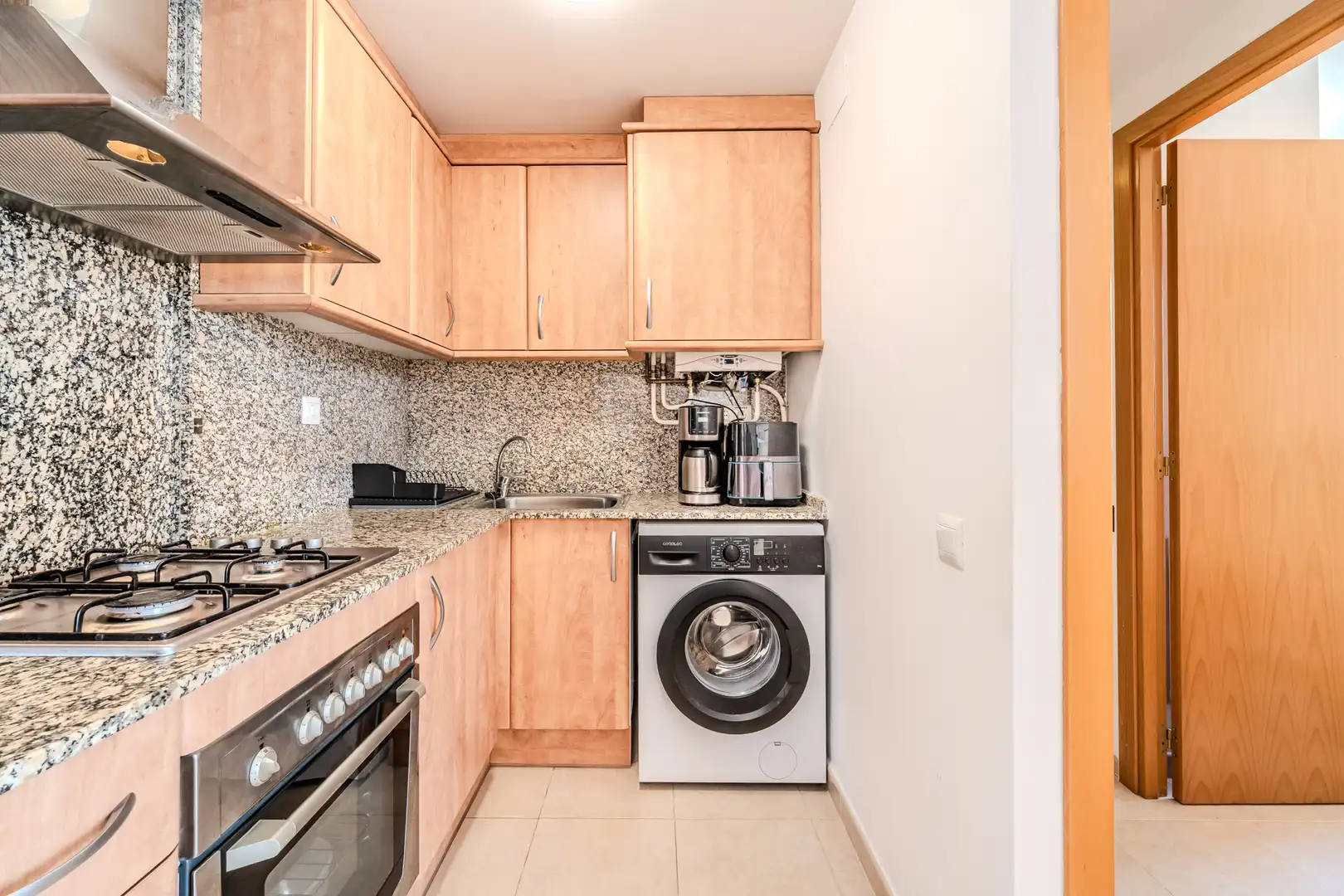 Kitchen of Duplexes for sale in L'Ampolla  with Air Conditioner, Heating and Terrace
