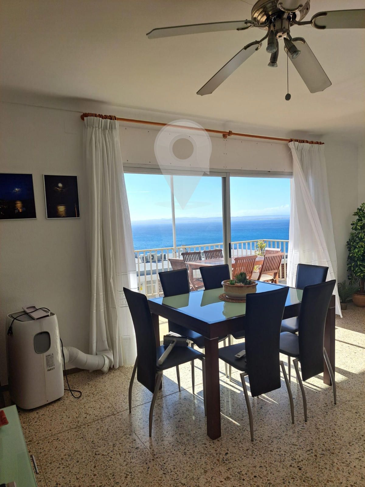 Dining room of Flat for sale in Roses  with Terrace and Furnished