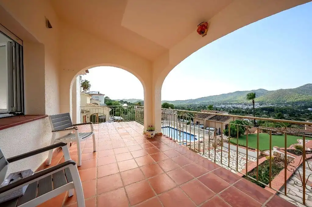 Terraza de Casa o chalet en venta en Xaló con Aire acondicionado, Jardín privado y Terraza