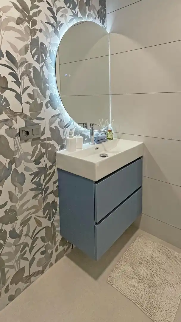 Badezimmer von Wohnung zum Verkauf in Valencia mit Klimaanlage und Terrasse