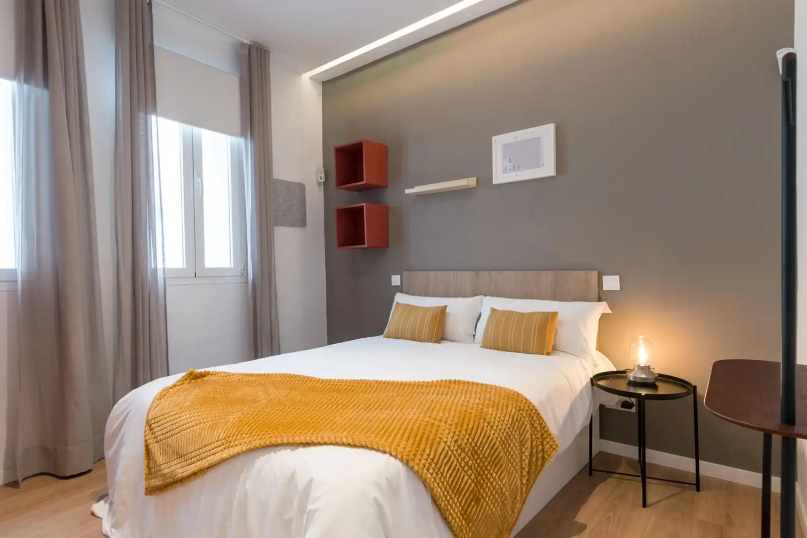 Bedroom of Study for rent in Madrid