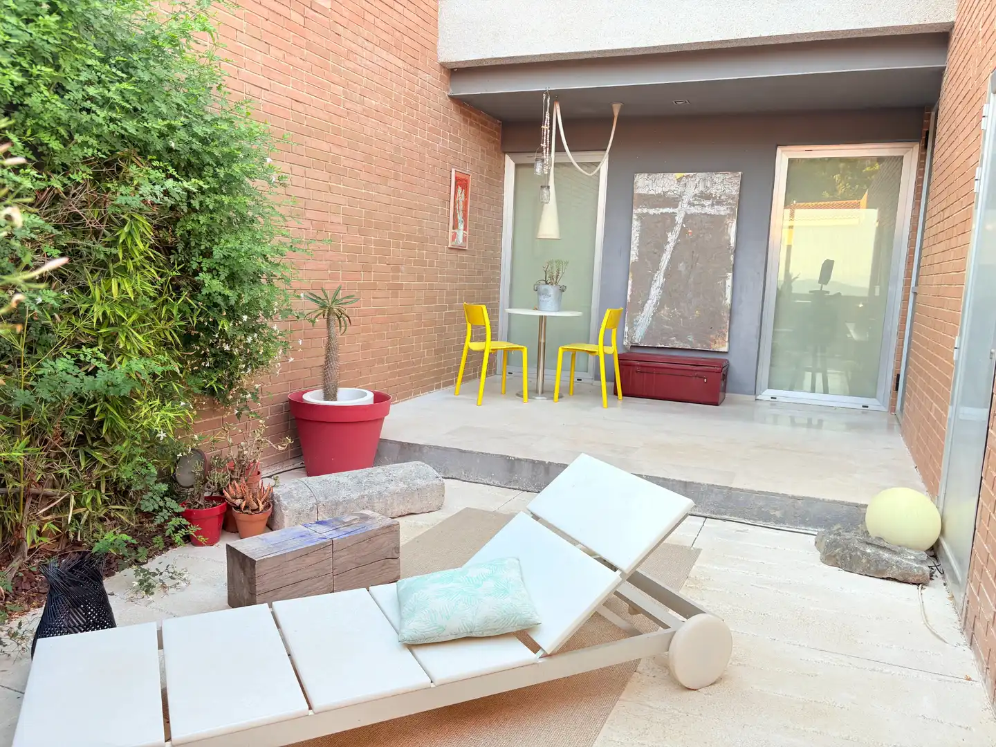 Terraza de Casa o chalet de alquiler en Chiva con Aire acondicionado, Calefacción y Parquet