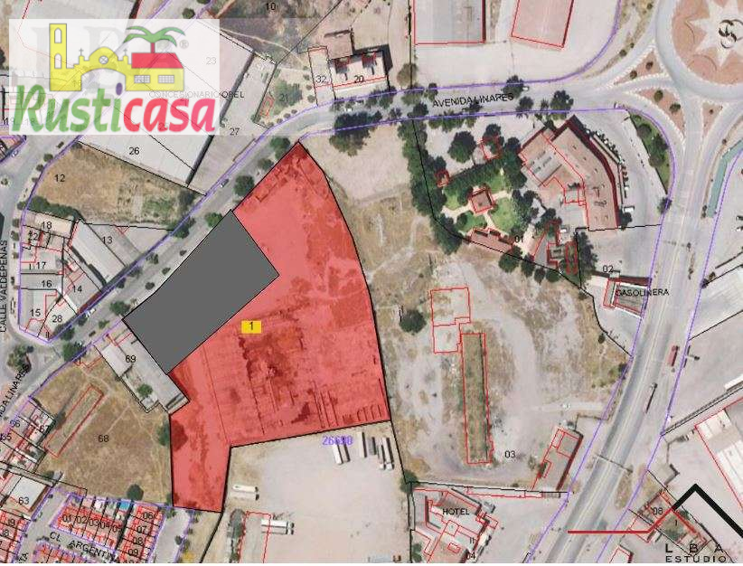 Industrial land for sale in Bailén