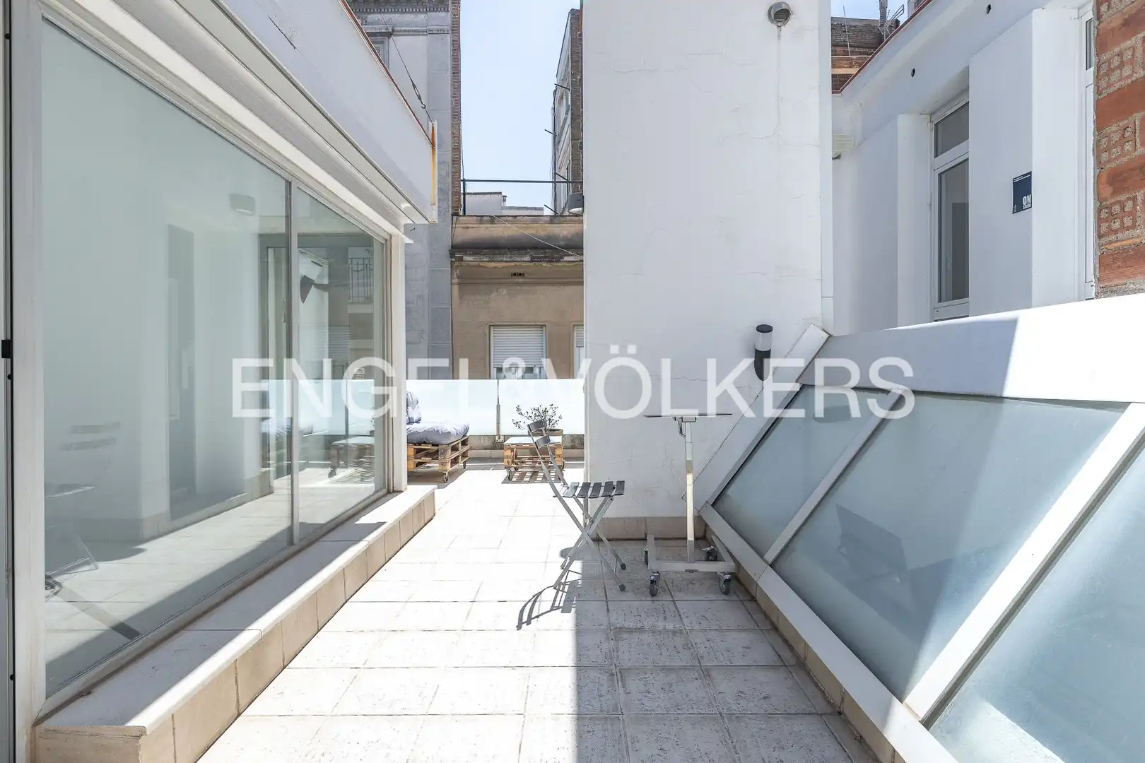 Terraza de Casa adosada en venta en Barcelona con Aire acondicionado, Calefacción y Parquet