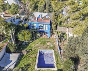 Vista exterior de Casa o xalet en venda en Sitges amb Terrassa i Piscina