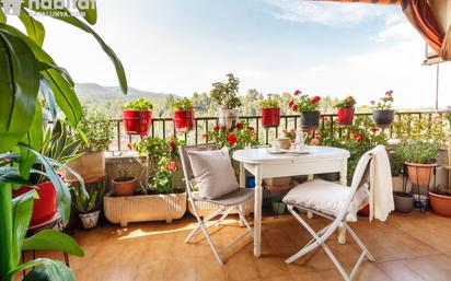 Terrasse von Wohnung zum verkauf in Gelida mit Klimaanlage, Terrasse und Balkon