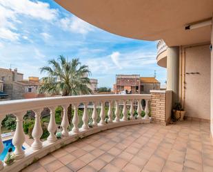 Terrace of Flat for sale in Palau-saverdera  with Terrace, Storage room and Community pool