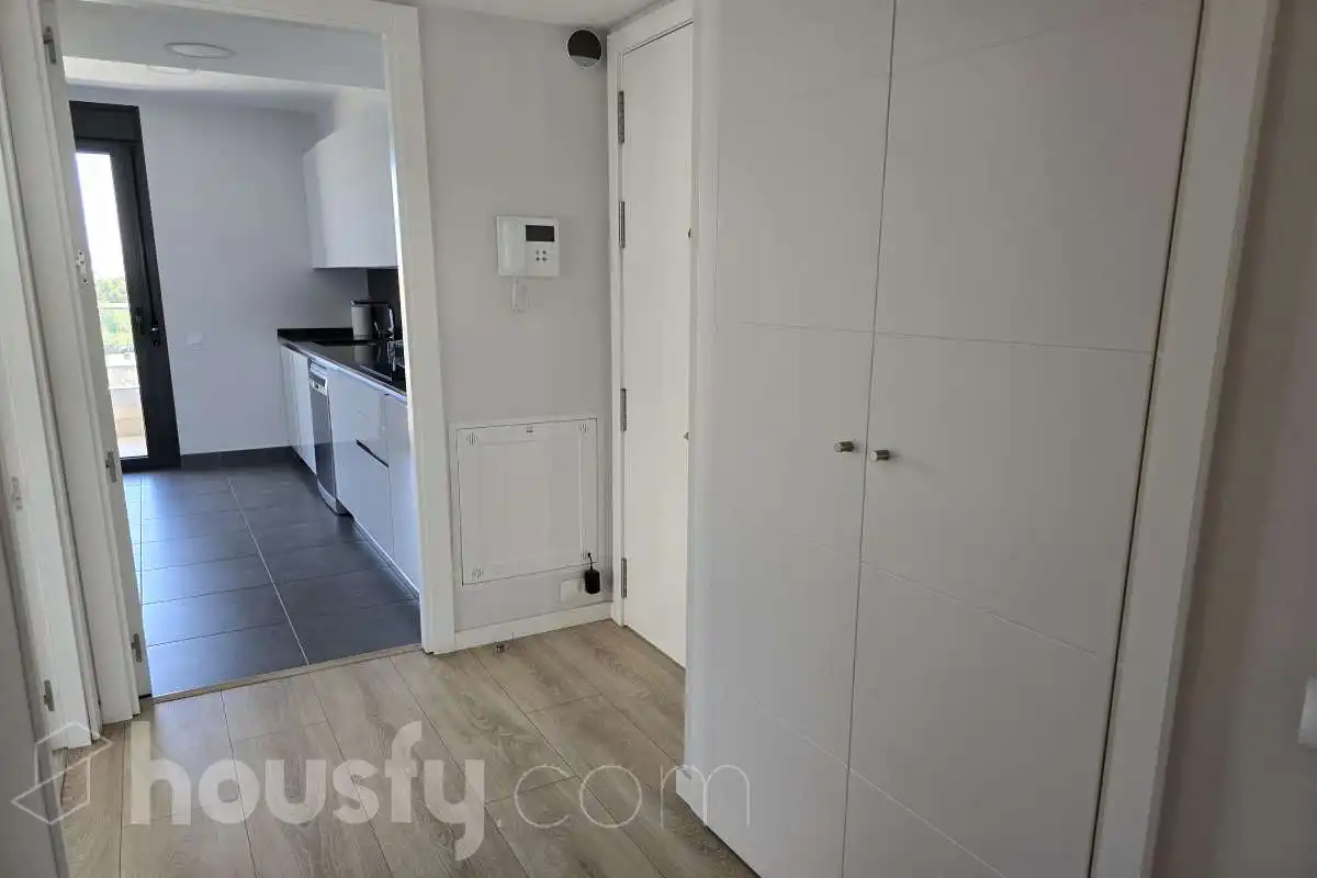 Wohnung zur Miete in Sant Adrià de Besòs mit Klimaanlage und Balkon