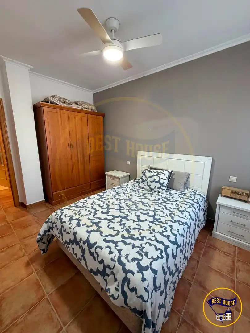 Dormitori de Casa adosada en venda en Chillarón de Cuenca amb Calefacció, Jardí privat i Terrassa