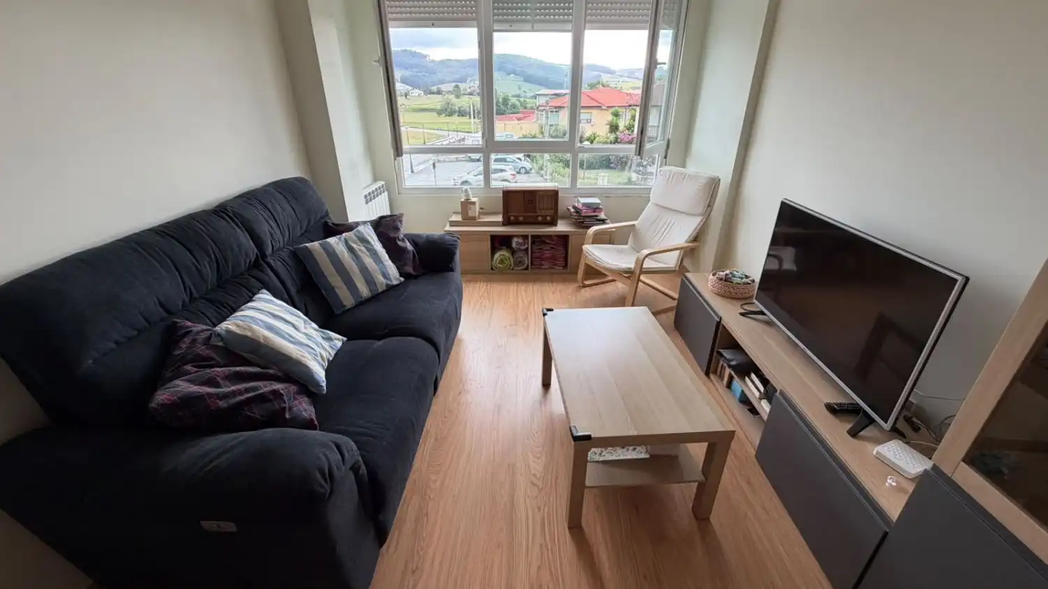 Sala de estar de Piso en venta en Meruelo con Calefacción y Balcón