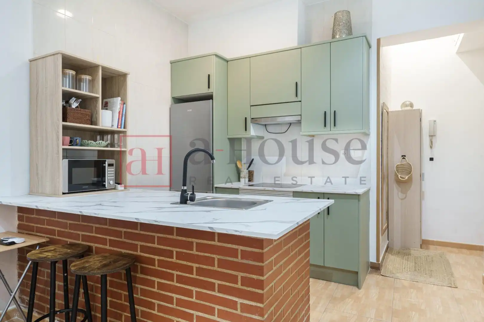 Kitchen of Ground floor for sale in Madrid  with Air Conditioner, Heating and Furnished