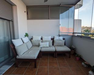 Terrassa de Apartament de lloguer en Fuengirola amb Terrassa i Piscina comunitària