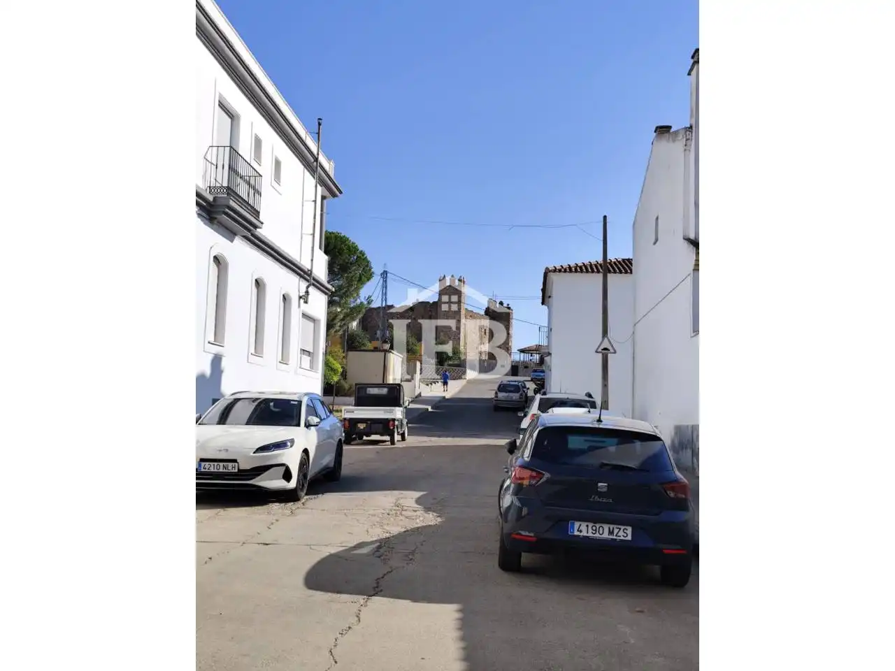 Vista exterior de Casa o xalet en venda en Higuera de Vargas amb Terrassa
