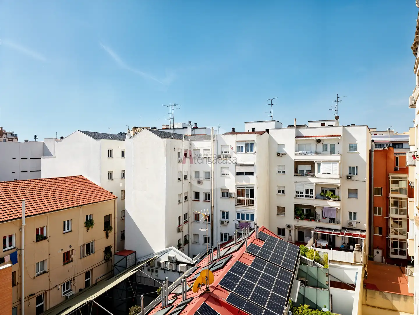 Vista exterior de Piso en venta en Madrid con Aire acondicionado, Calefacción y Parquet