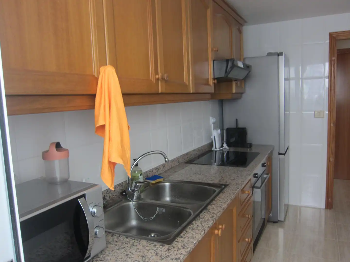 Cocina de Apartamento de alquiler en Moncofa con Aire acondicionado, Calefacción y Terraza