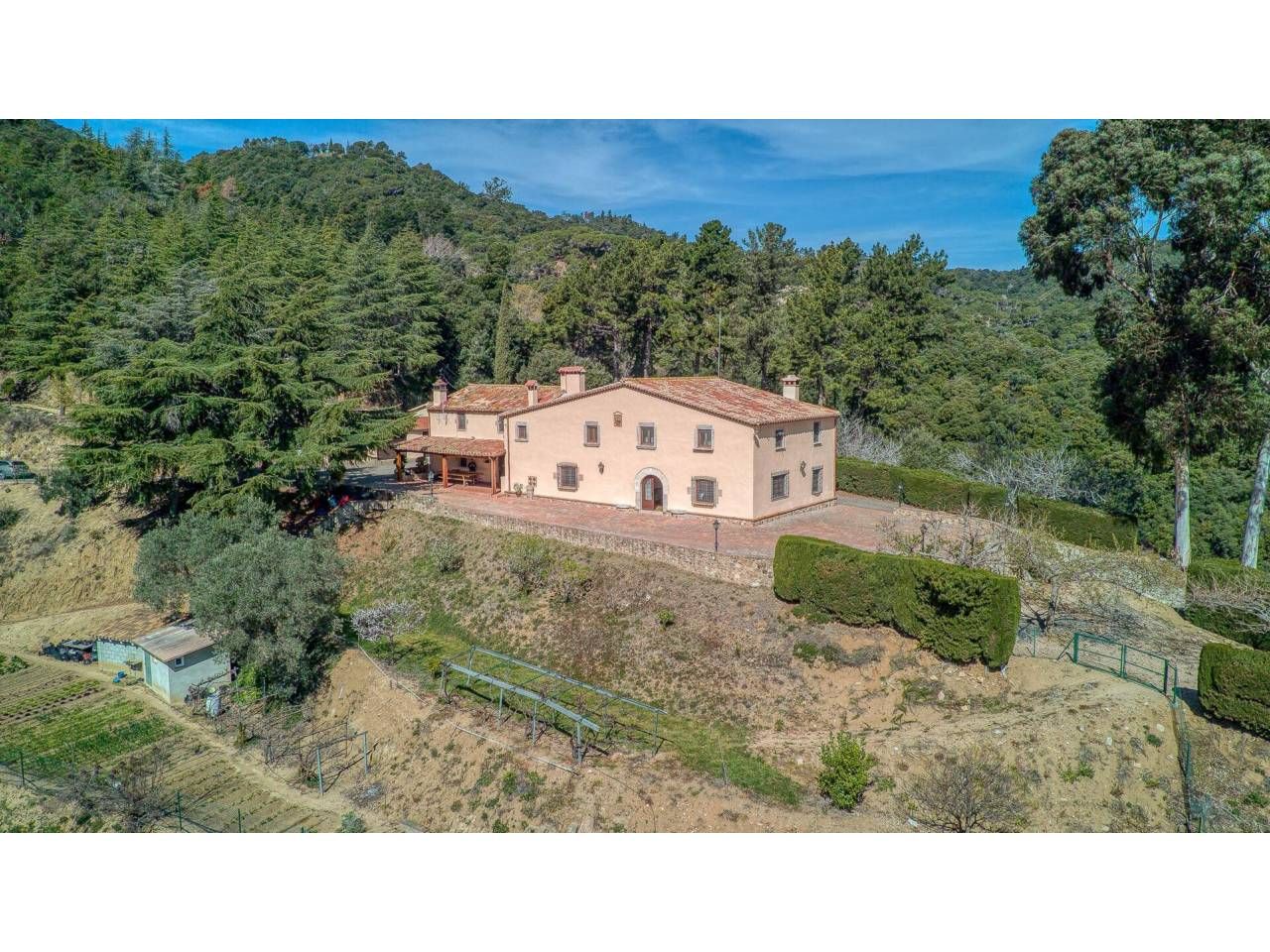 Exterior view of House or chalet for sale in Tordera  with Heating, Private garden and Terrace
