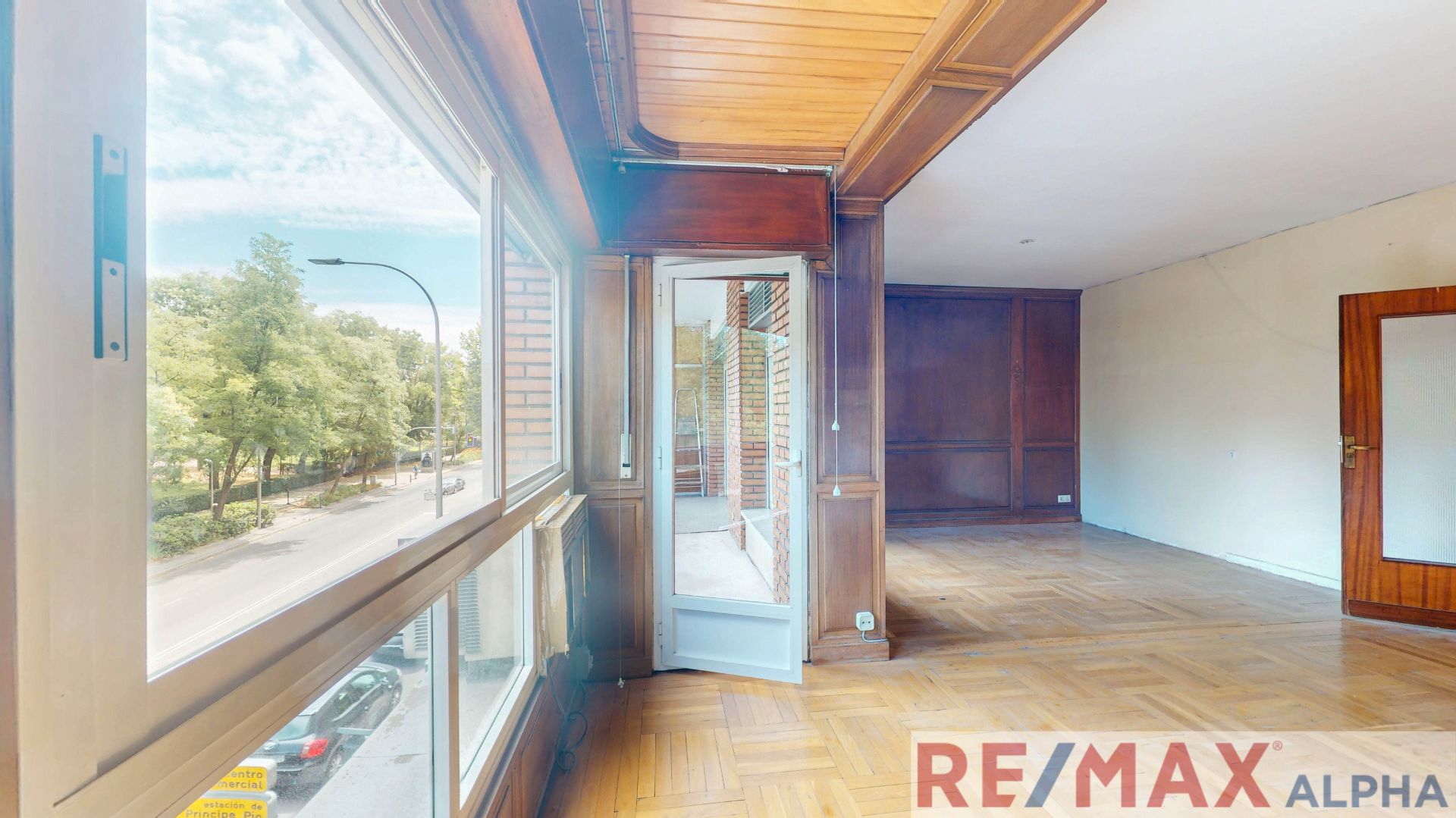 Bedroom of Flat for sale in  Madrid Capital  with Heating, Private garden and Terrace