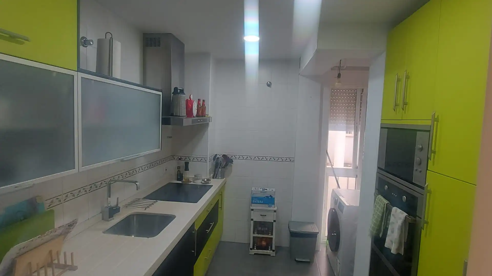 Küche von Wohnung zum Verkauf in La Rinconada mit Klimaanlage, Heizung und Möbliert