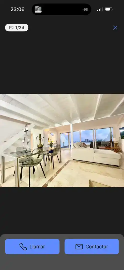 Sala de estar de Ático de alquiler en Orihuela con Aire acondicionado, Jardín privado y Piscina