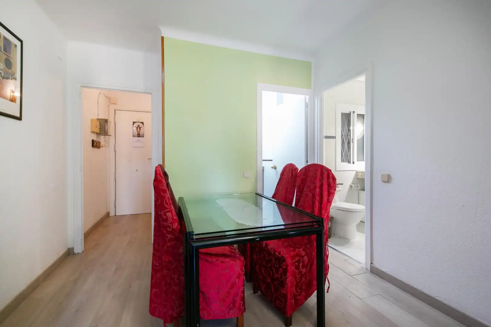 Comedor de Piso en venta en Barcelona con Parquet