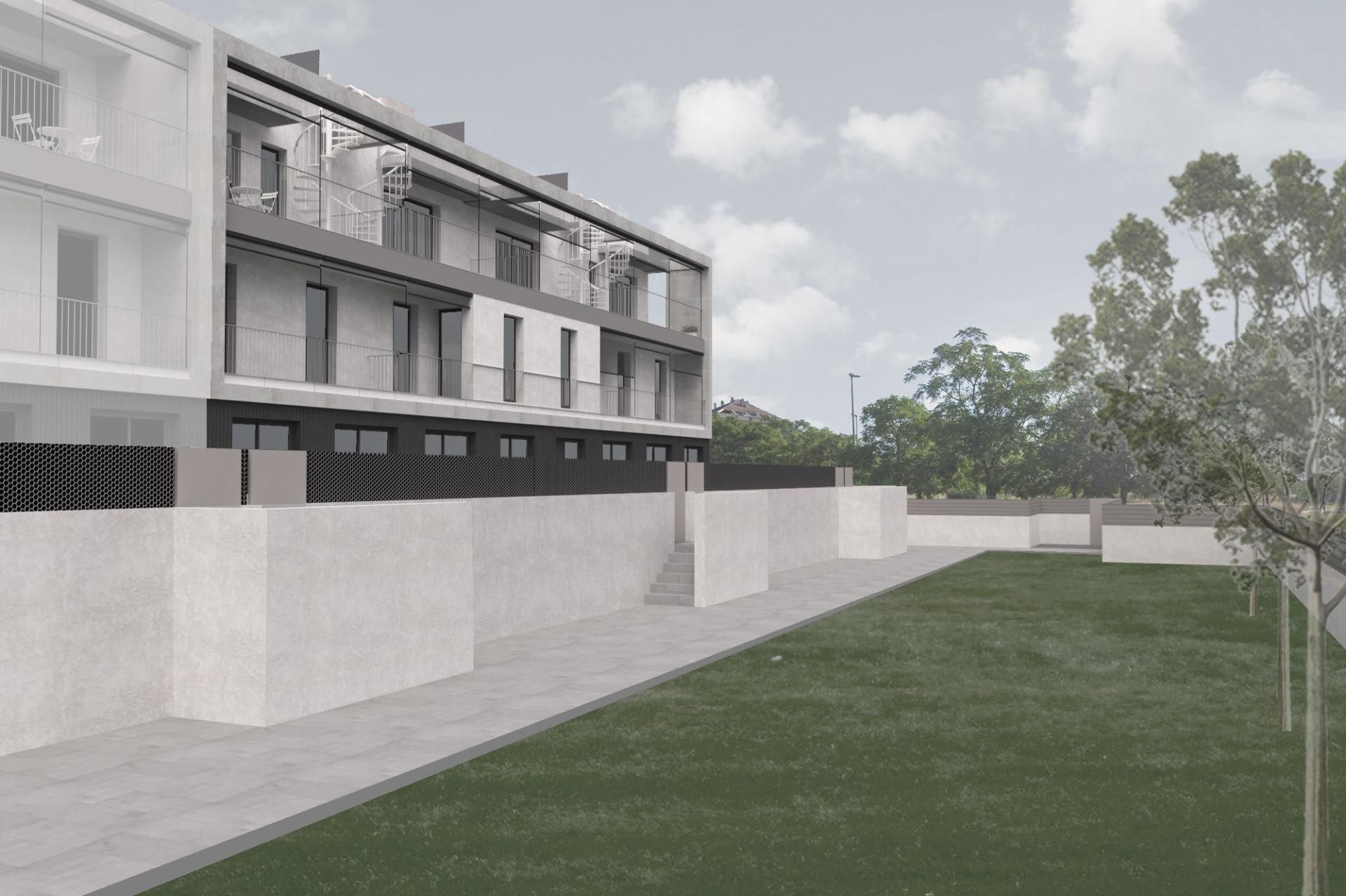 Vista exterior de Dúplex en venta en Vilafranca del Penedès con Terraza