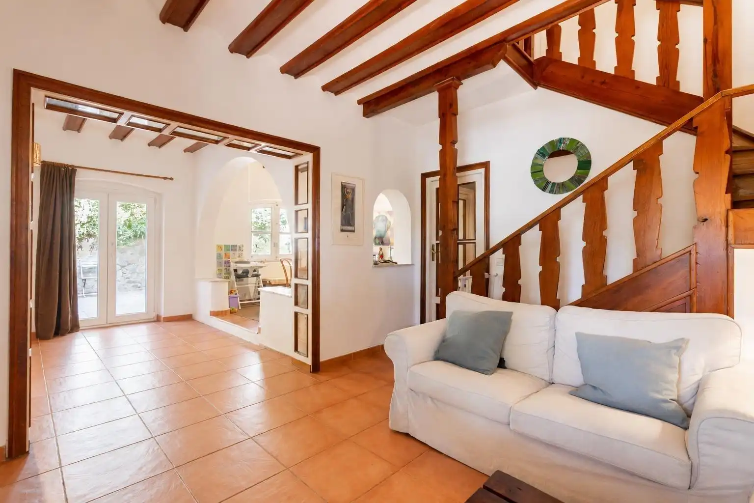 Casa aparellada amb piscina en venda a Abantos - Carmelitas, imagen 4