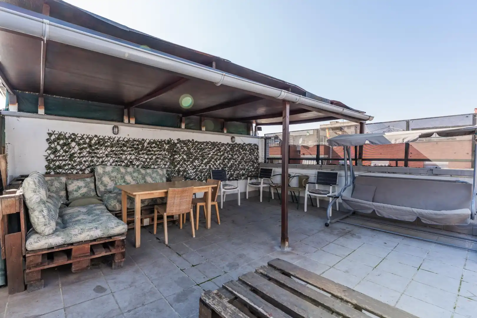 Terrace of Flat for sale in Mollet del Vallès  with Air Conditioner, Heating and Parquet flooring