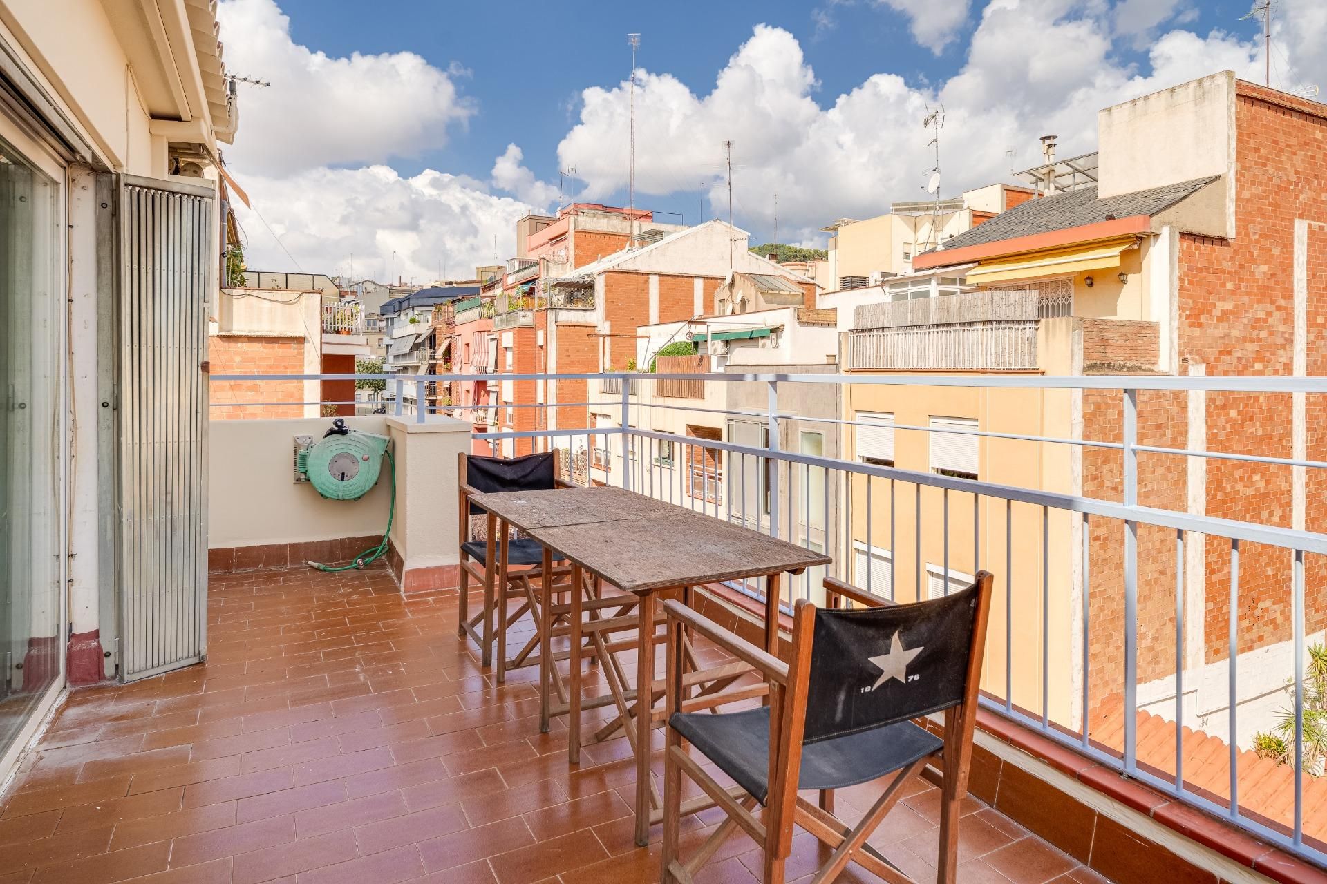 Terraza de Ático en venta en  Barcelona Capital con Aire acondicionado, Calefacción y Parquet
