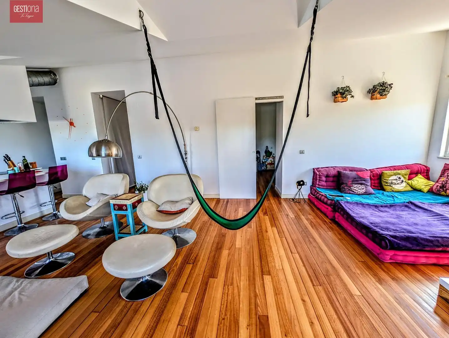 Sala d'estar de Àtic en venda en Entrambasaguas amb Calefacció i Terrassa
