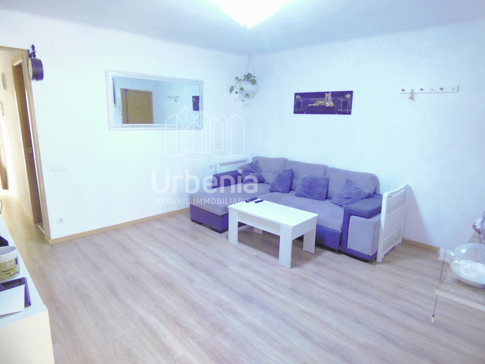 Sala de estar de Piso en venta en Mataró con Terraza