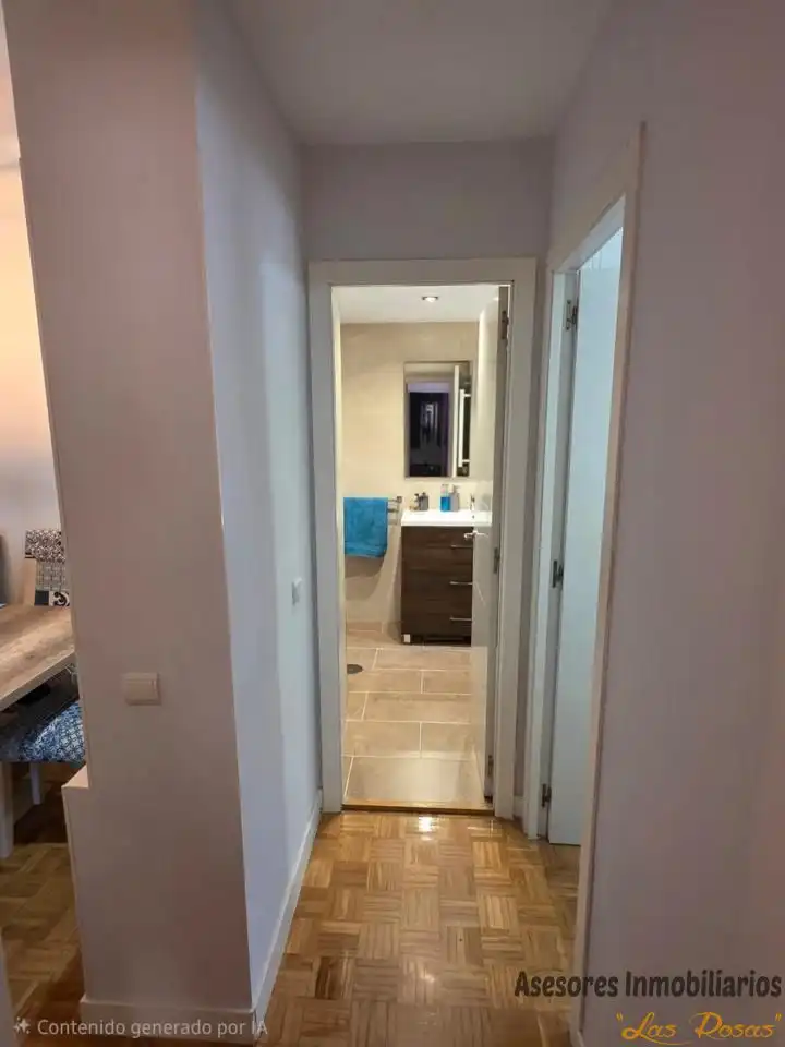 Badezimmer von Wohnung zum Verkauf in Madrid mit Klimaanlage, Heizung und Parkett