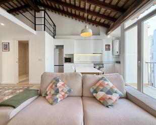 Living room of Duplex to rent in  Valencia Capital  with Air Conditioner, Heating and Terrace