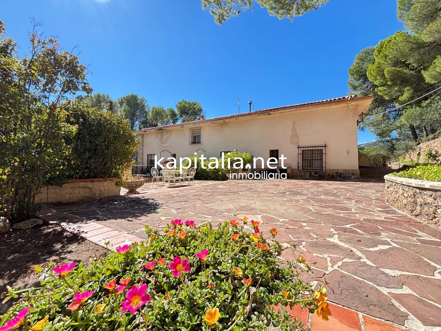 Jardí de Finca rústica en venda en Cocentaina amb Jardí privat, Terrassa i Traster