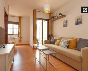 Living room of Flat to rent in L'Hospitalet de Llobregat  with Air Conditioner, Heating and Furnished