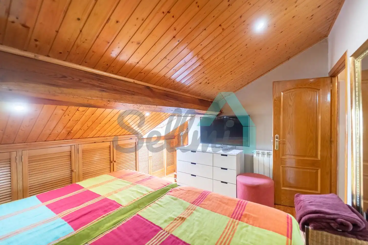 Schlafzimmer von Maisonette zum Verkauf in Valdés - Luarca mit Heizung und Parkett