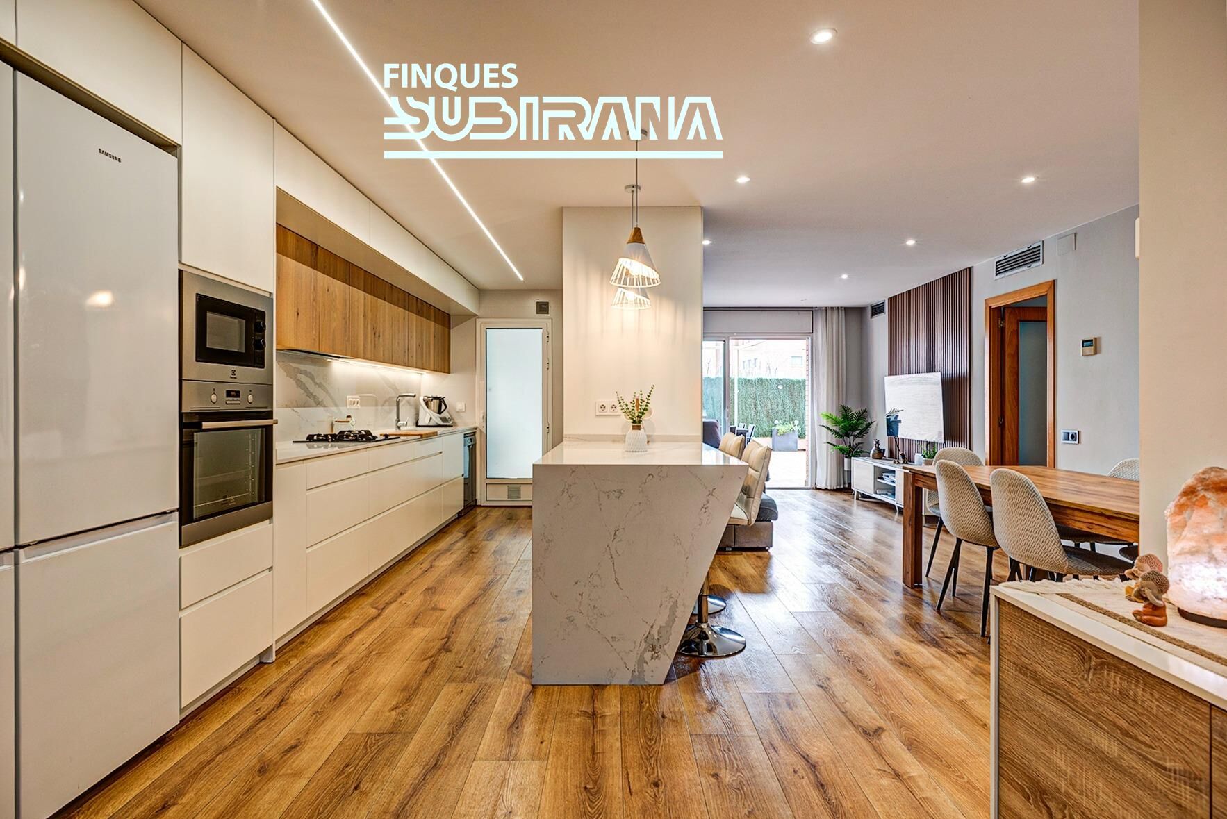 Kitchen of Flat for sale in Igualada  with Heating, Private garden and Parquet flooring