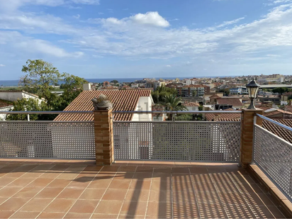 Terrace of House or chalet for sale in Pineda de Mar  with Heating, Private garden and Parquet flooring