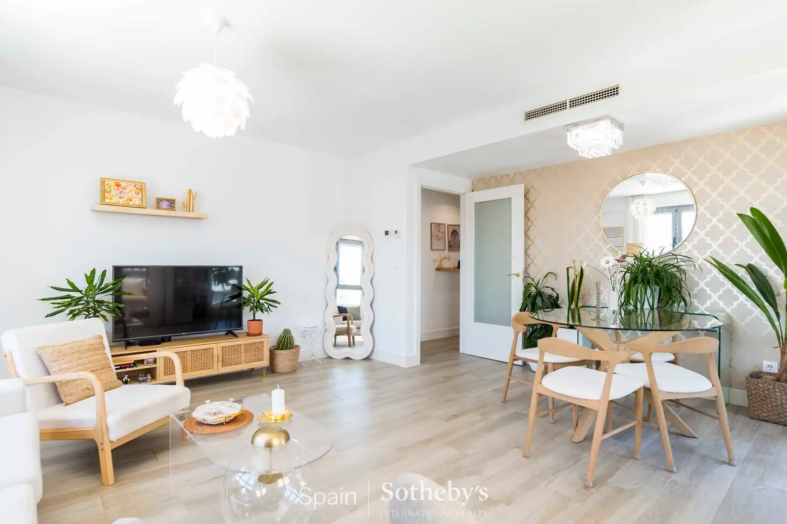 Sala de estar de Apartamento en venta en Madrid con Aire acondicionado, Calefacción y Terraza