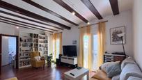 Living room of Flat for sale in  Valencia Capital  with Air Conditioner, Heating and Parquet flooring