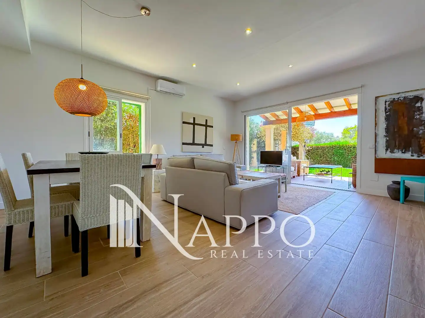 Living room of Houses for rent in Campos  with Air Conditioner, Heating and Private garden