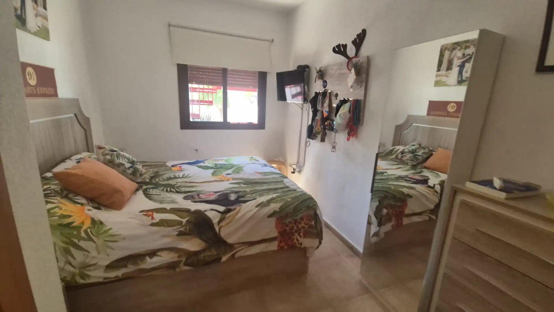 Dormitori de Casa adosada en venda en Murcia amb Aire condicionat, Jardí privat i Terrassa