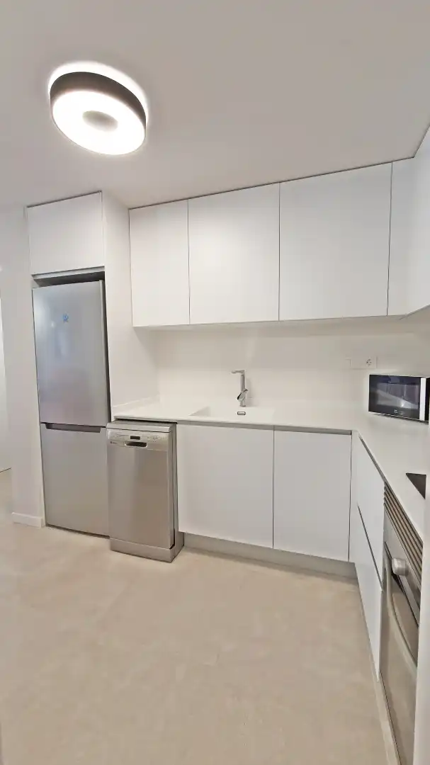Cocina de Apartamento de alquiler en Oliva con Aire acondicionado, Calefacción y Terraza