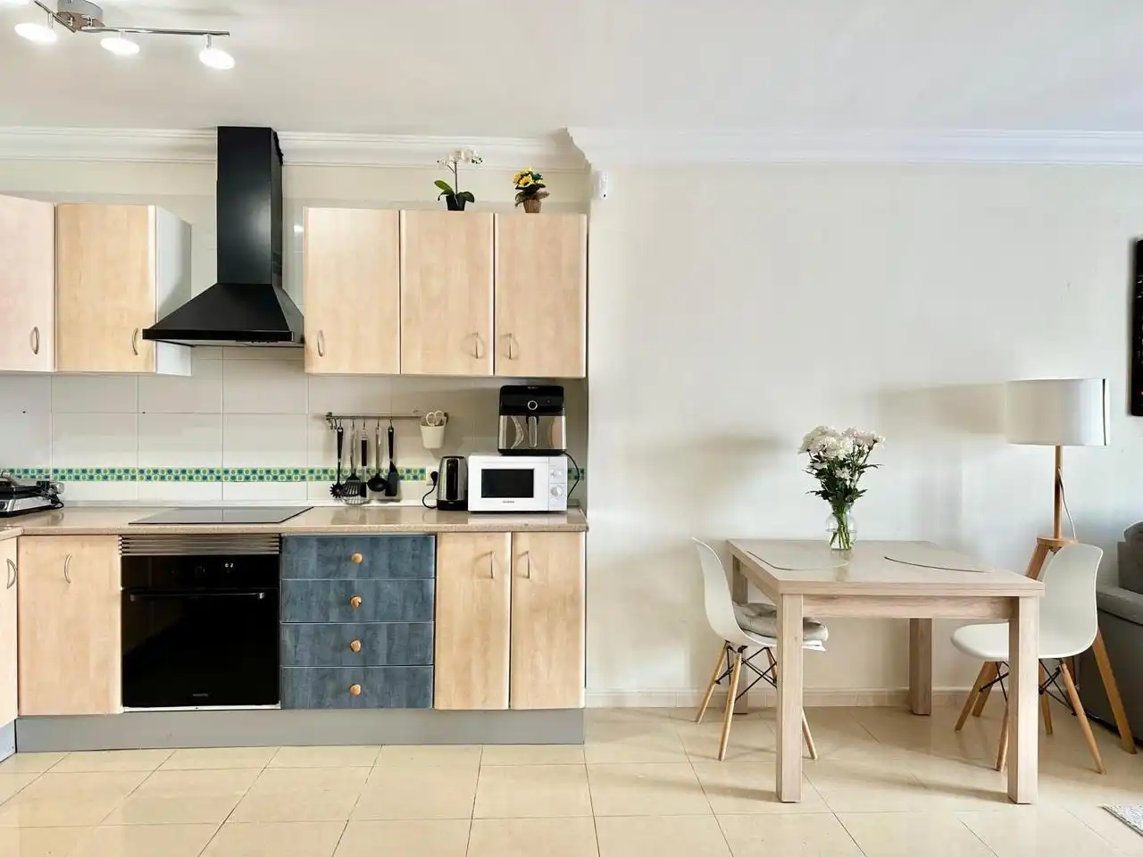 Kitchen of Flat for sale in Guía de Isora  with Air Conditioner, Terrace and Furnished