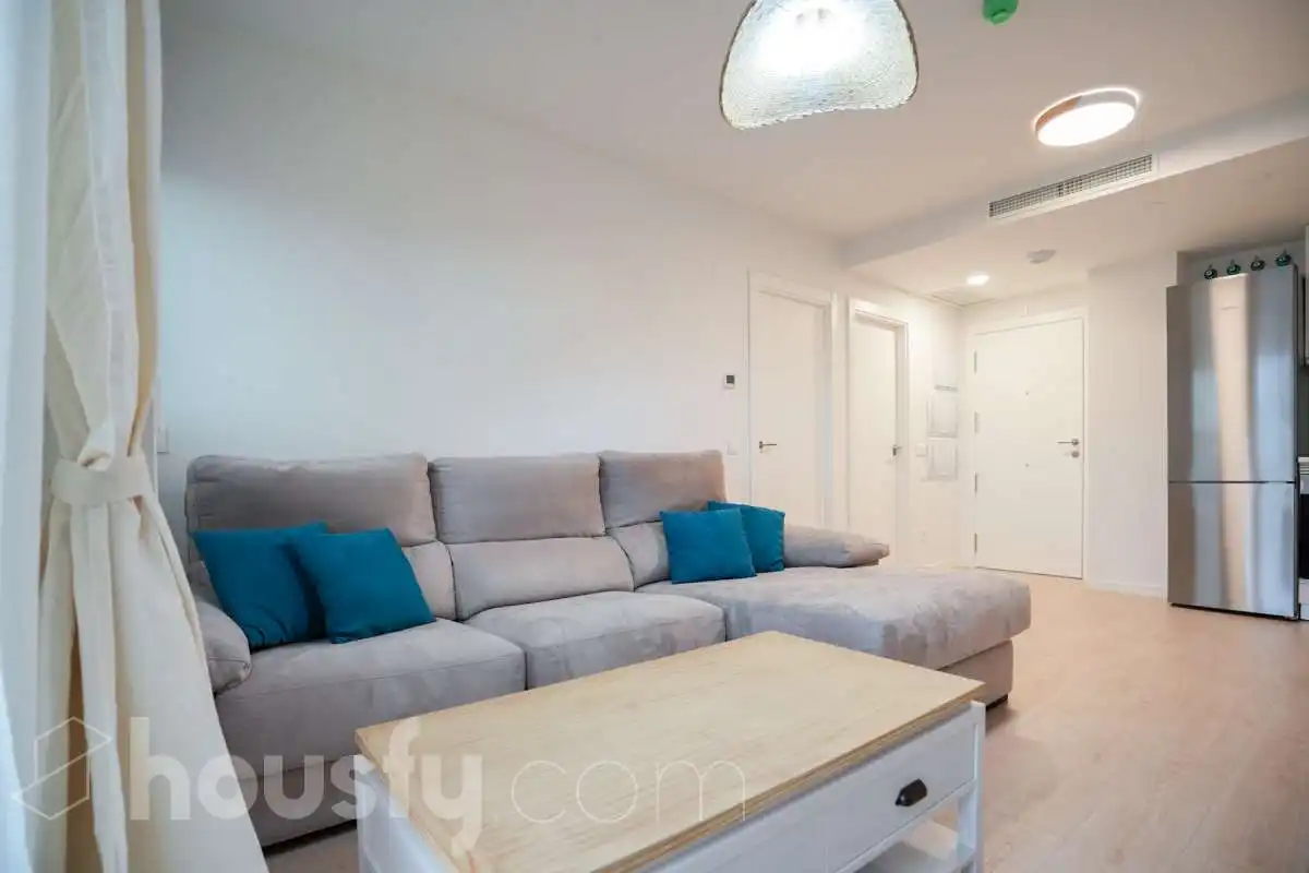 Wohnzimmer von Dachboden zum Verkauf in Rivas-Vaciamadrid mit Klimaanlage, Heizung und Parkett