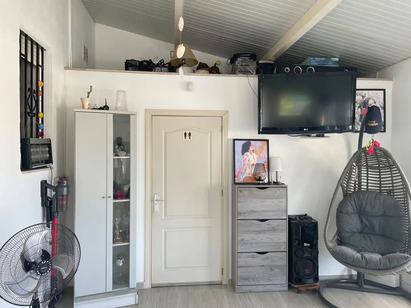 Sala d'estar de Finca rústica en venda en Peñíscola / Peníscola amb Calefacció, Jardí privat i Terrassa