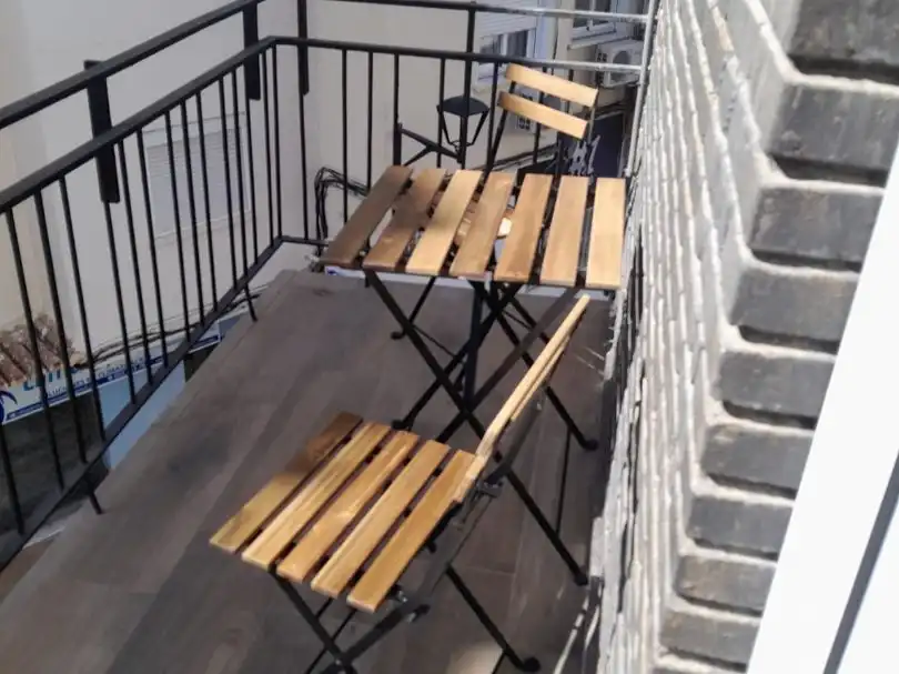 Balcony of Flat for rent in Estepona  with Air Conditioner, Heating and Parquet flooring